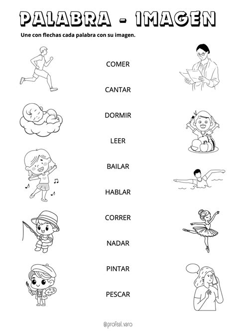 Cuaderno asociación palabra-imagen - Orientacion Andujar