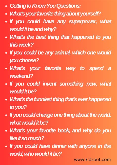 Kid Interview Questions Worksheet 的图像结果