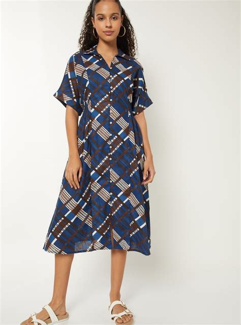 Buy Women Printed Shirt Dress Online at just Rs. 999.0 - 1000016063006 ...