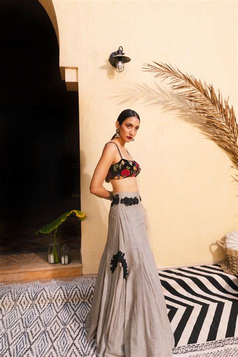 Bohemian Fiesta Lehenga – The Little Black Bow