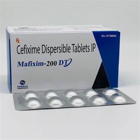MAFIXIM-200 DT TABLETS Norden Lifesciences