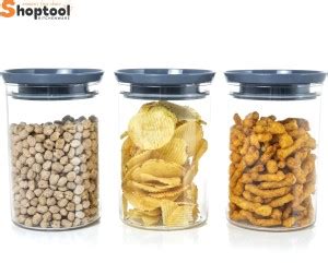 Shoptool Plastic Grocery Container - 900 ml Price in India - Buy ...