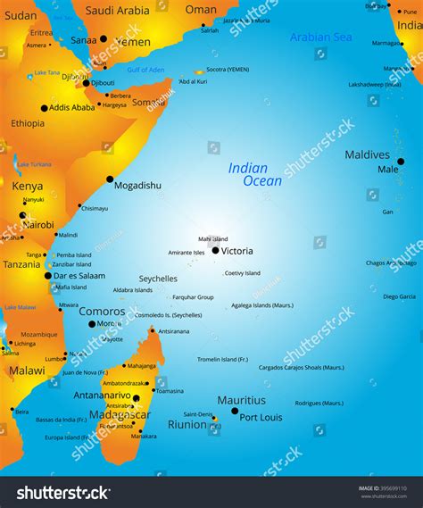 LIVING TRAVEL - EAST AFRICA - MAP