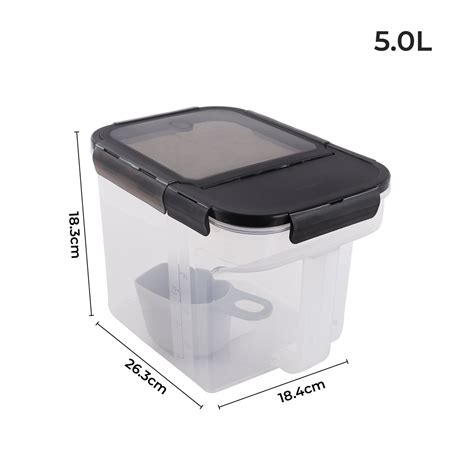 LocknLock Hermetic Pantry Food Container with Air Tight Locking | Set ...
