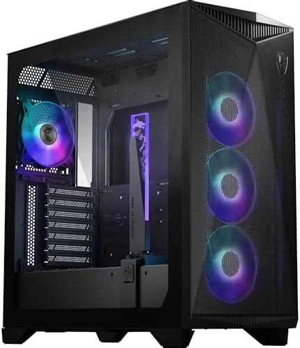 Amazon.in: Buy MSI MPG GUNGNIR 300R Airflow Mid-Tower Gaming PC Case ...