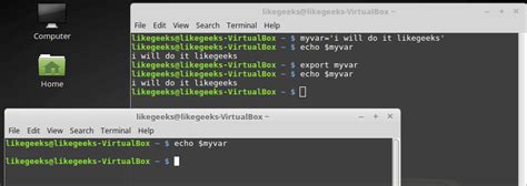 Linux Variables Tutorial 的图像结果