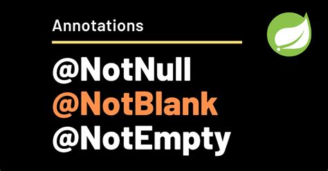 @NotNull vs @NotEmpty vs @NotBlank - Jelupuru blog