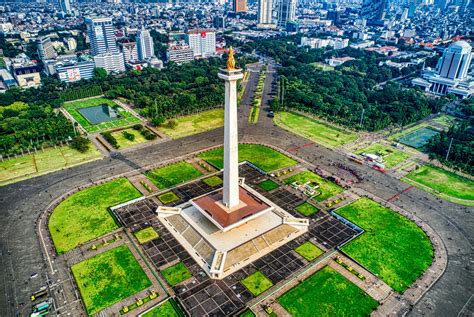 National Monument Monas Jakarta Inauguration Of Regional Heads, Monas - history of monas