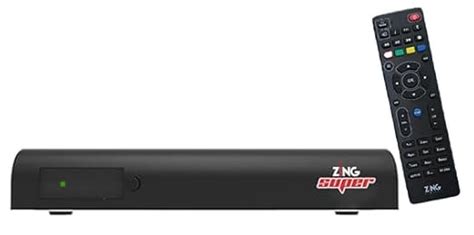 Zing Super FTA Box with 4 Years Free Subscription, Remote, Power ...