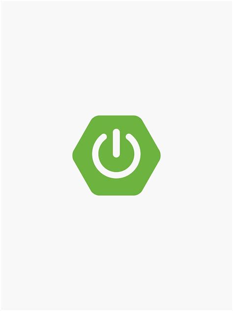 Image result for Spring Boot Logo Sticker