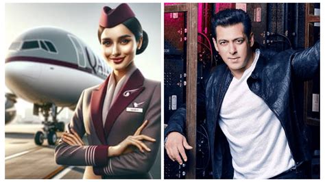 Bollywood actor Salman Khan helped an airhostess and her mother while ...