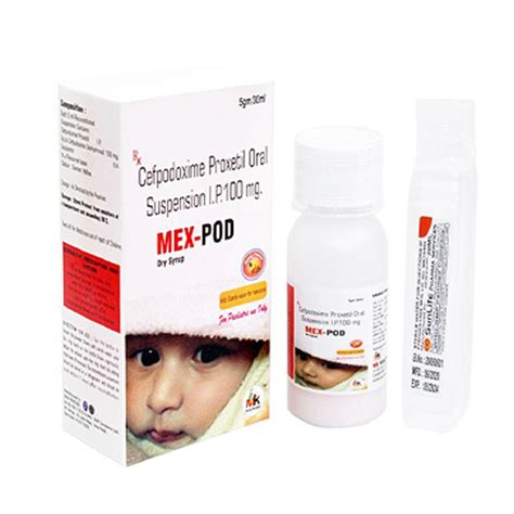 MEX-POD Dry Syrup MK Healthcare