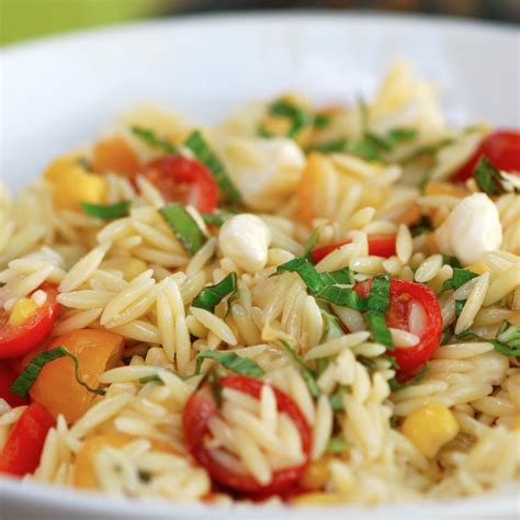Caity's Summer Orzo Salad - Erin