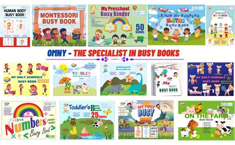 OMNY Busy Book Set of Shapes and Colors and | 12 Must Learn Shapes and ...
