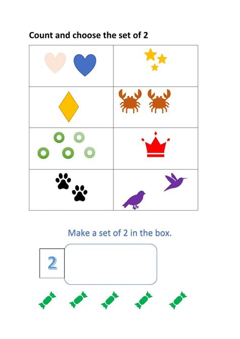 Image result for Empty Set or Equivalent Set Worksheet