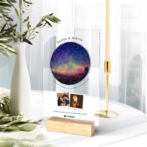 Acrylic Star Map – Ritwikas