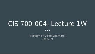 Deep Learning History 的图像结果