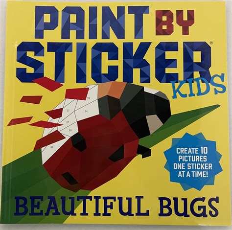 BOOK-PAINT BY STICKERS KIDS: BEAUTIFUL BUGS - Driftstone Pueblo - Retail