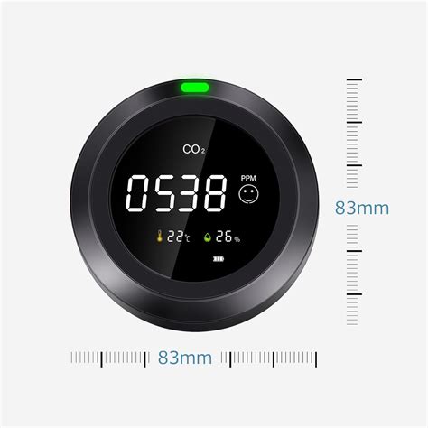 Therm La Mode CO2 Monitor, 3-in-1 Indoor Air Quality Monitor India | Ubuy