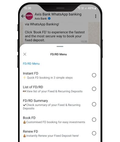 WhatsApp Banking - 24x7 Secure Banking Services | Axis Bank