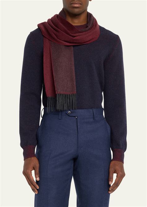 Kiton Men's Cashmere Scarf - Bergdorf Goodman