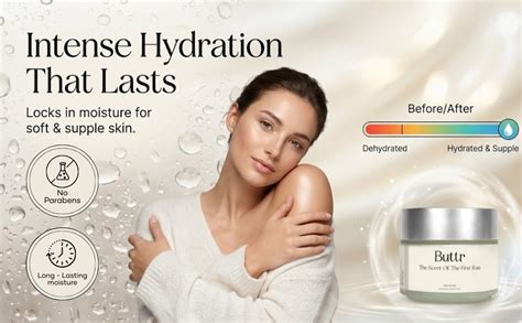 Buy Buttr Ultra-Hydrating Body Butter with Shea Butter Cocoa Butter ...
