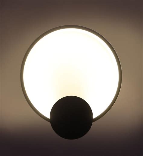 ELIANTE Acrylic Wall Light White Wall Lamp for Living Room, Bedroom, D
