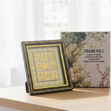 Ashtmangal Darshan Frame (Size - 5 x 6 inches) - Buy Jain Ashtmangal ...