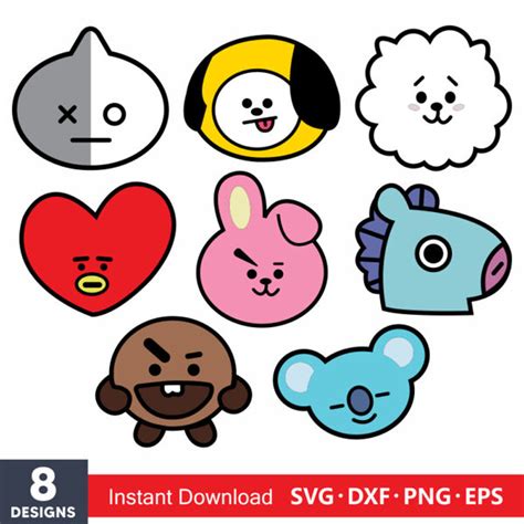 BT21 Tutorial 的图像结果