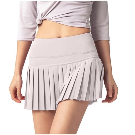 Erwazi Women's Pleated Tennis Skirts High Waisted Lightweight Athletic ...