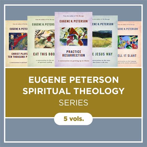 Eugene Peterson Spiritual Theology Series (5 vols.) - Verbum