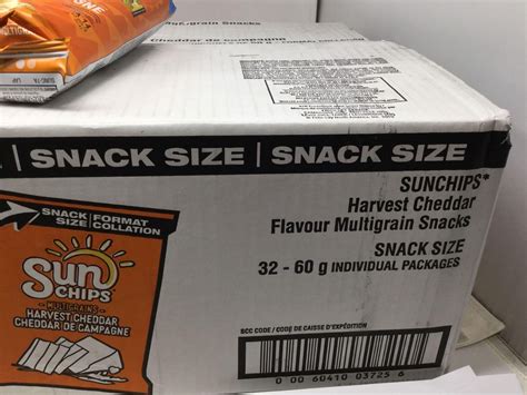 Case of Sun Chips Harvest Cheddar (32 x 60g)