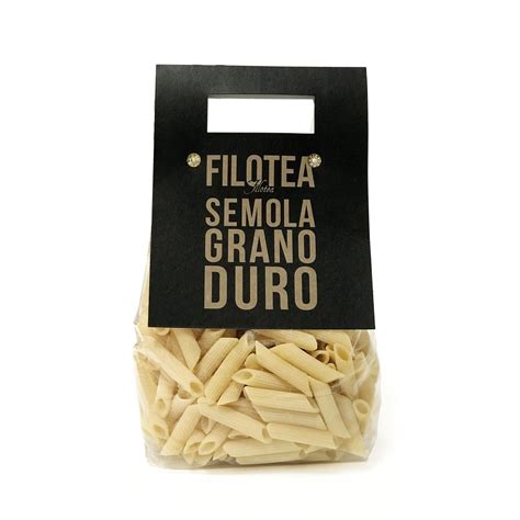 Filotea Penne Rigate Durum Wheat Semolina Pasta 500G | Shop Italian ...