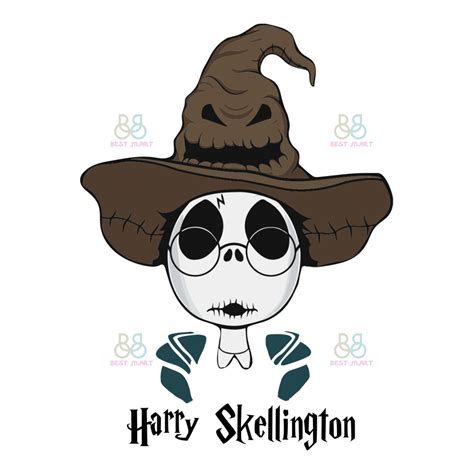 Harry Skellington Svg, Halloween Svg, Harry Potter Svg, Jack | Inspire ...