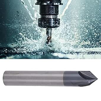 Set of 2 Milling Cutter Bit, Tungsten Steel Milling Cutter Bit Chamfer ...