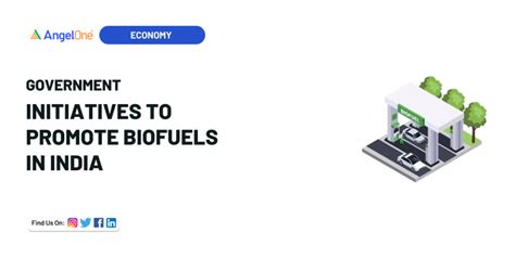 Government Initiatives to Promote Biofuels in India