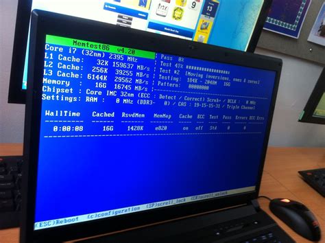 Bootable RAM Test 的图像结果