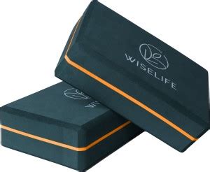 Wiselife Bottle Green Yoga Block | Yoga Brick High Density Premium EVA ...