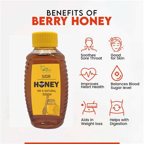 Organic Sidr Honey 500gm – Sider Berri Honey , Swat Honey, Natural ...