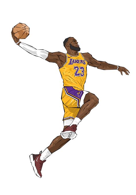 LeBron James Illustration :: Behance
