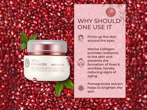 Buy The Face Shop Pomegranate & Collagen Volume Lifting Eye Cream ...