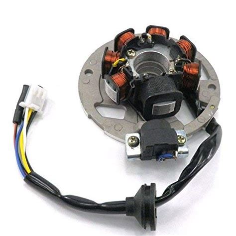 Chanoc 5 Wires Magneto Stator for 2 Stroke 50cc 90cc 1PE40QMB JOG ...