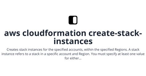 AWS CloudFormation Stack 的图像结果