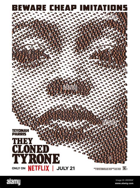 THEY CLONED TYRONE, US character poster, Jamie Foxx, 2023. © Netflix / Courtesy Everett ...