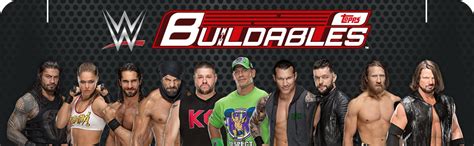 Buy Topps India WWE Buildable, (Pack of 2)*4, Official Merchandise ...