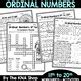 Ordinal Numbers Worksheets 11th to 20th Back to School After Spring Break