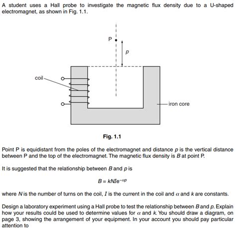 Hall Probe Explained a Level 的图像结果