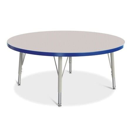 Jonti-Craft Berries Round Activity Table, 42 in. Diameter, E-height ...