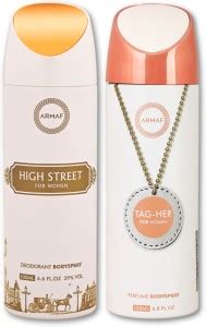 ARMAF HIGH STREET WOMEN & TAG HER Deodorant Spray - For Women - Price ...