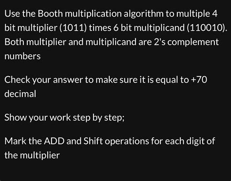 Image result for Booth Algorithm Muktiplication